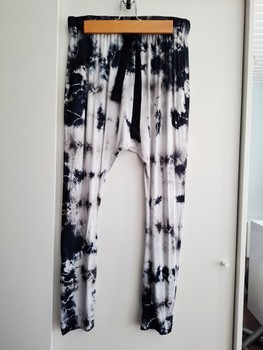 ENZA COSTA super soft tie-dye harem pants - new!