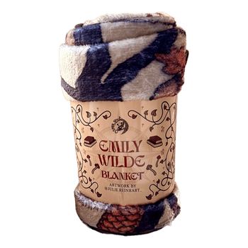 Fairyloot Emily Wilde throw blanket