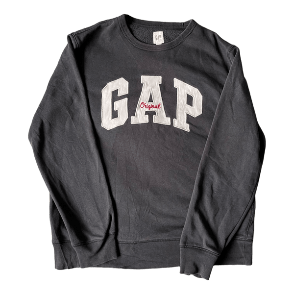 Black Gap sweatshirt.