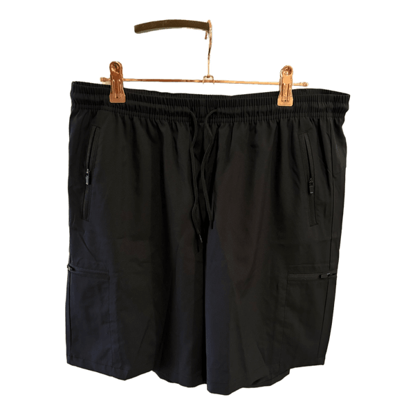 Black sports shorts
