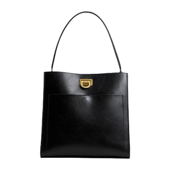 Black handbag