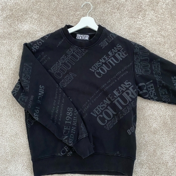 Musta Versace Jeans Couture collegepaita