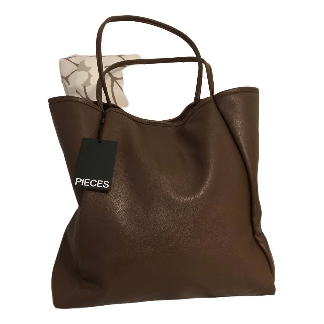 Pieces Klara shopping bag 🤎