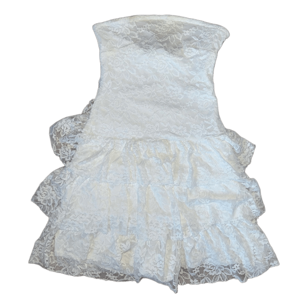 White XXS dress