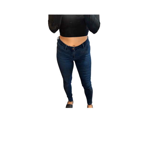 Sinsay skinny mid-waist jeans - Size 36 - Stretchy & Comfortable