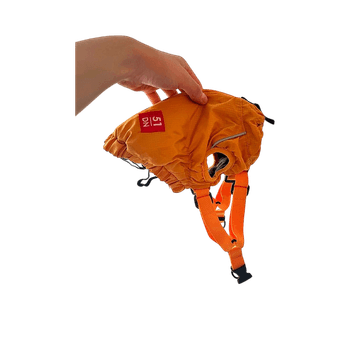 Dog's winter jacket with harness (size 24cm)