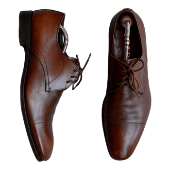 Early 2000s Derby Boots Prada Smooth Leather