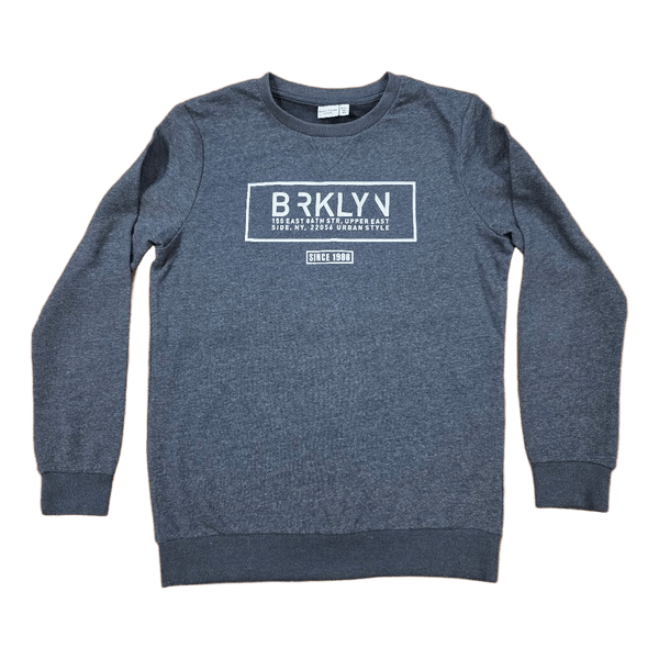 Grey printed sweatshirt