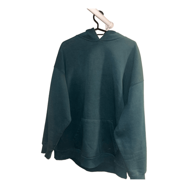 Green hoodie