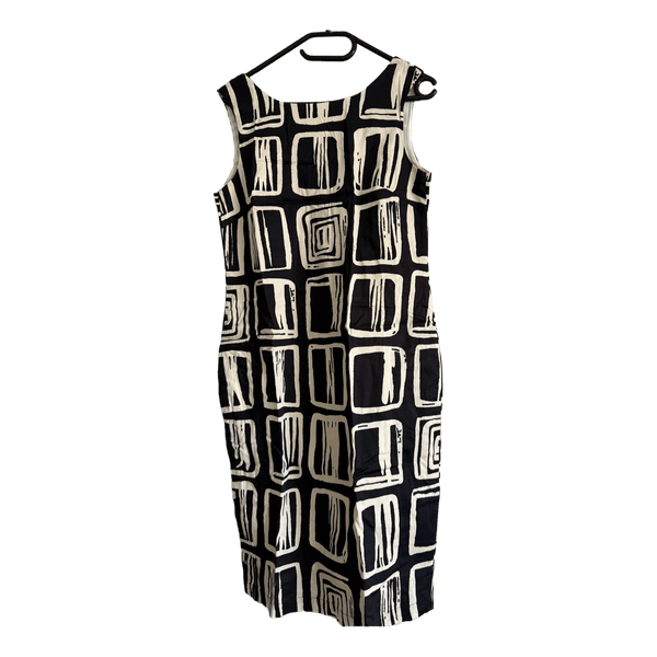 Marimekko geometric print dress