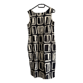 Marimekko geometric print dress