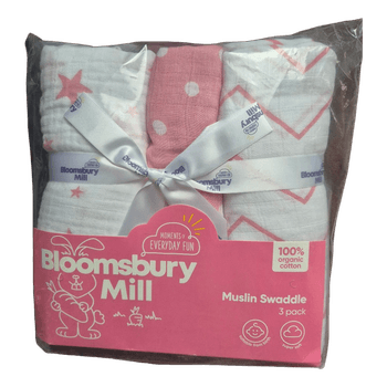 Bloomsbury Mill muslin swaddles