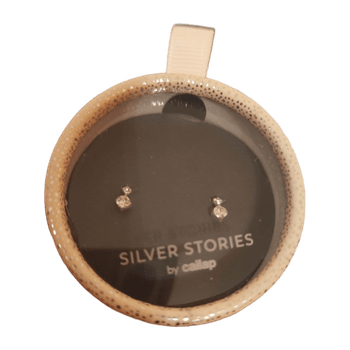 Silver earrings