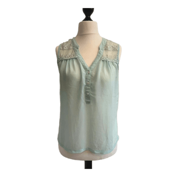 Türkise Bluse
