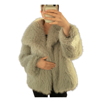 faux fur jacket