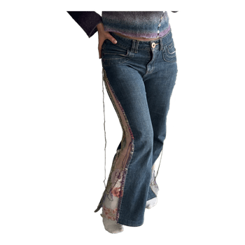 Super cool upcycled jeans