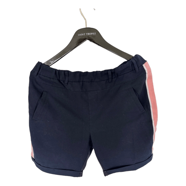Mørkeblå shorts med sidestriber fra Kaffe str. 38