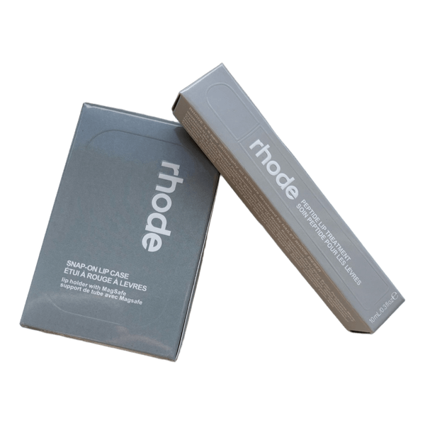 Rhode snap-on lip case + lip gloss