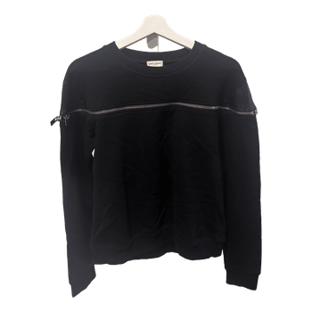 Saint Laurent zipper sweatshirt