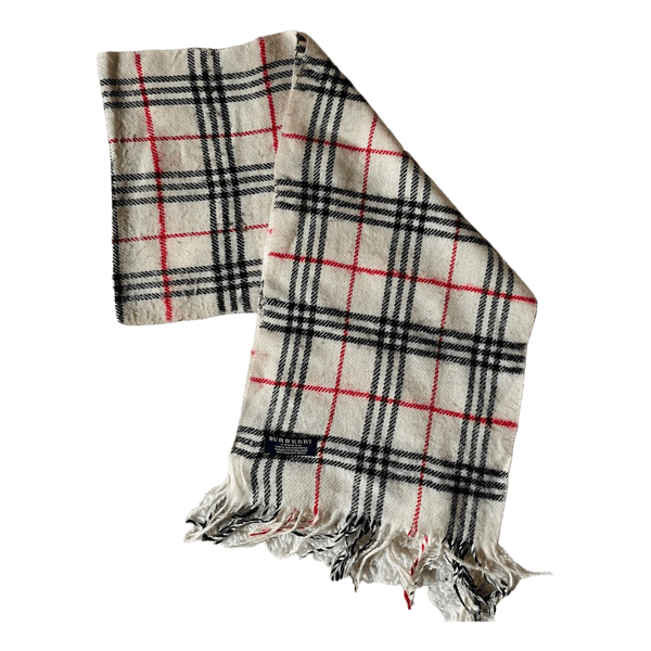 Burberry ruudullinen kashmirhuivi