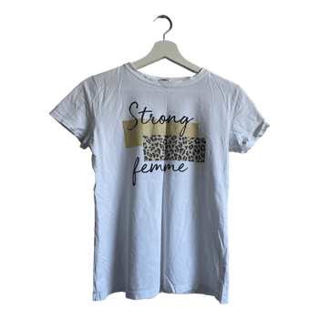 Stradivarius white t-shirt
