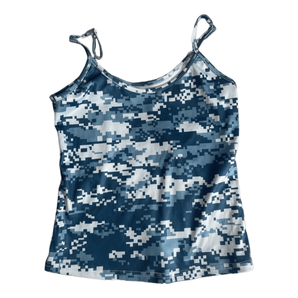 Camouflage print camisole