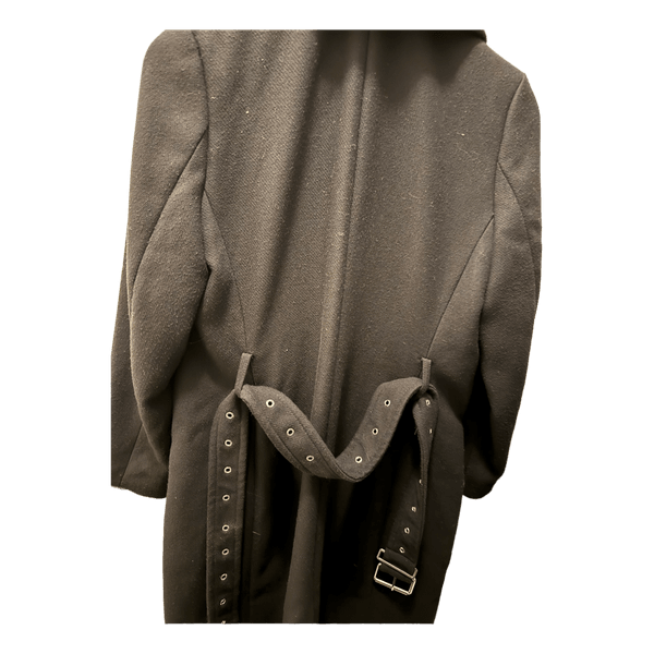 Black wool coat