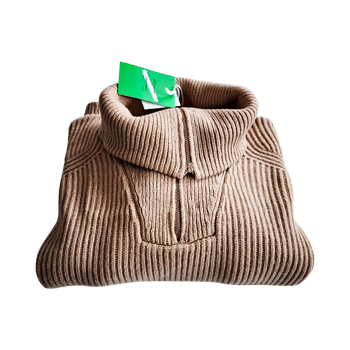 Pierre Robert beige ribbed knit pullover - new!