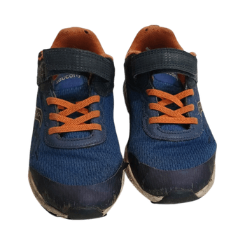 Kids blue running sneakers