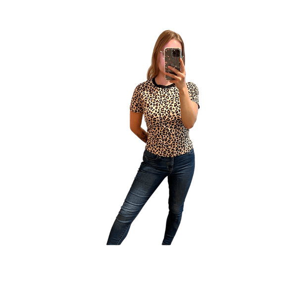 Leopard print t-shirt