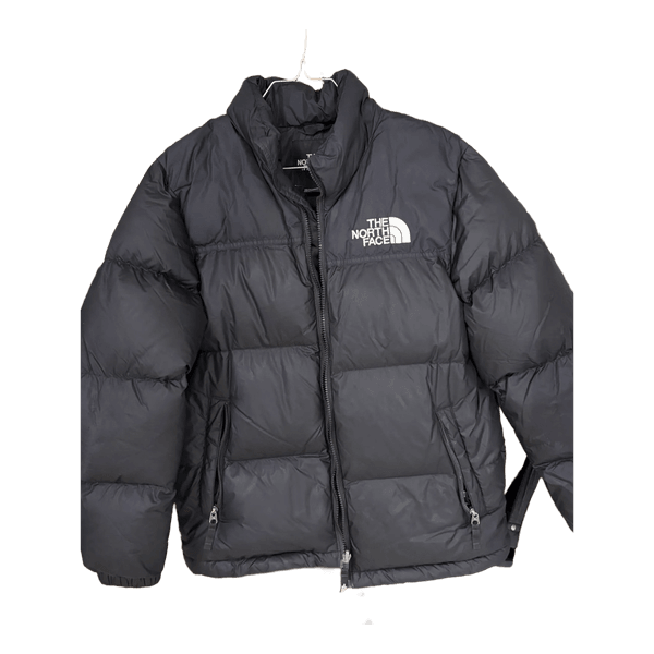Sort The North Face dunjakke