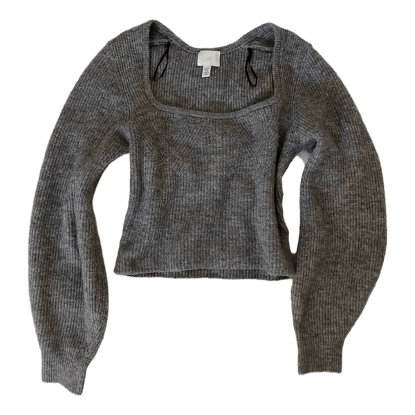 H&M harmaa neulepaita
