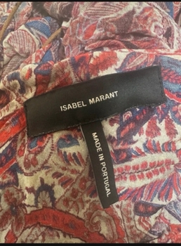 Isabel Marant patterned long-sleeve top