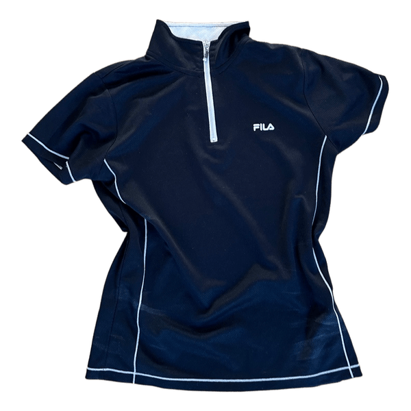 Fila black sports top