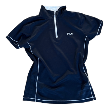 Fila black sports top