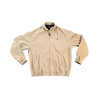 Ralph lauren vintage Beige zip-up jacket