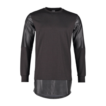 Black college sweatshirt