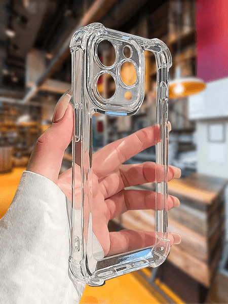 Transparent iPhone case