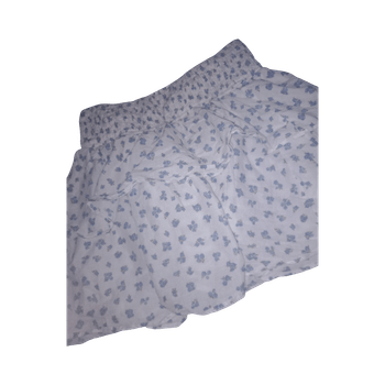 Valkoinen kukallinen hamonen