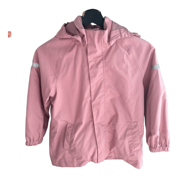 Pink kids rain jacket