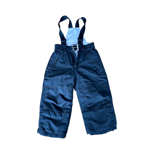Black children's snow pants