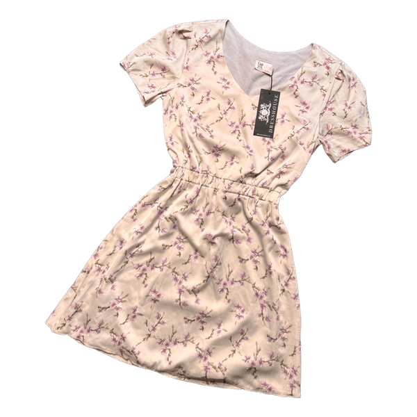 Floral print mini dress