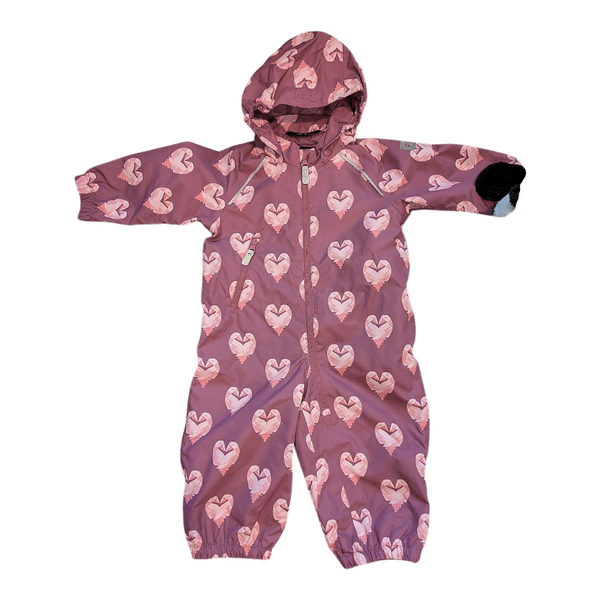 Reima purple patterned snowsuit