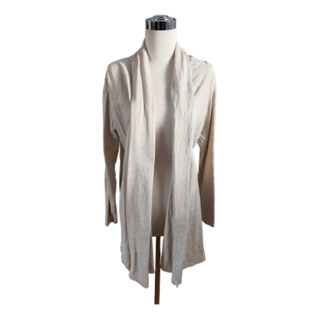 Beige neuletakki/trikoojakku L/XL