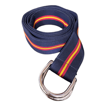 Polo Ralph Lauren Navy Stripe D-Ring Belt