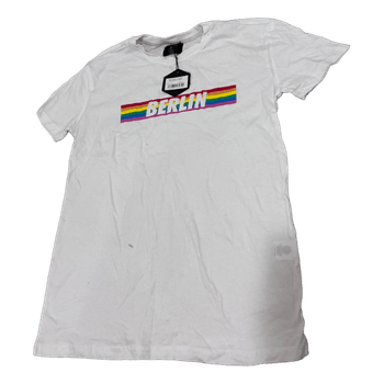 White Berlin print t-shirt