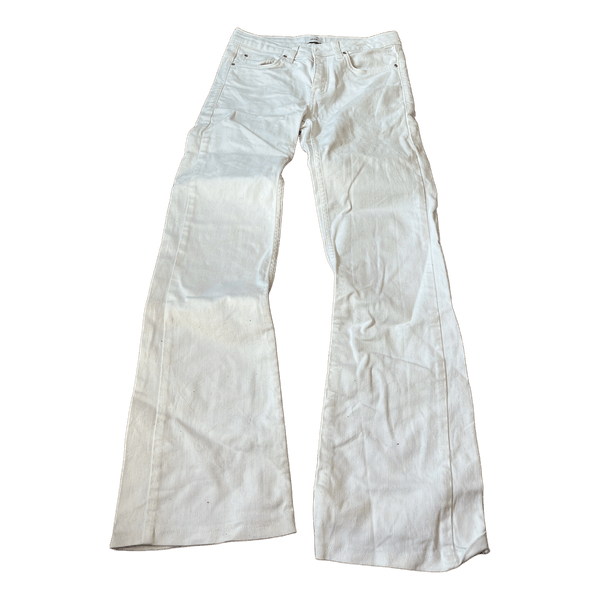 Hvide jeans med svaj