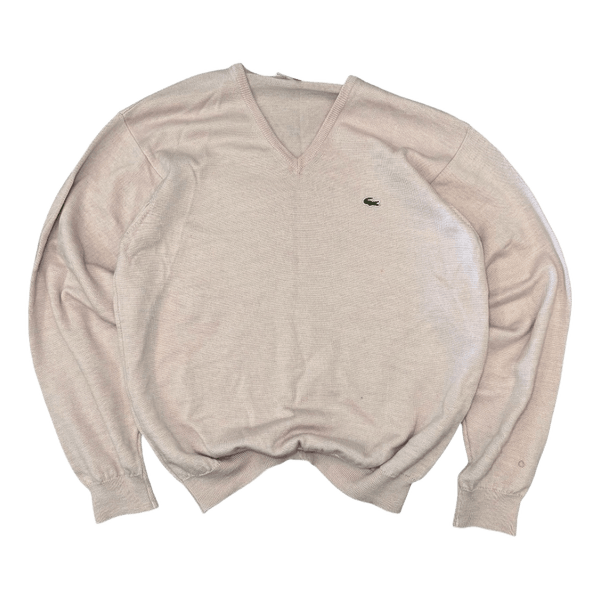 Vintage cute y2k Lacoste v-neck wool sweater