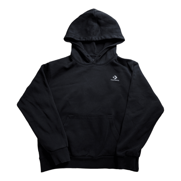 Black converse hoodie