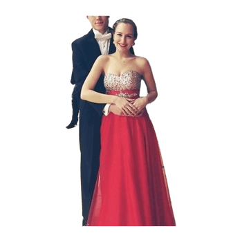 Mary's bridal dress